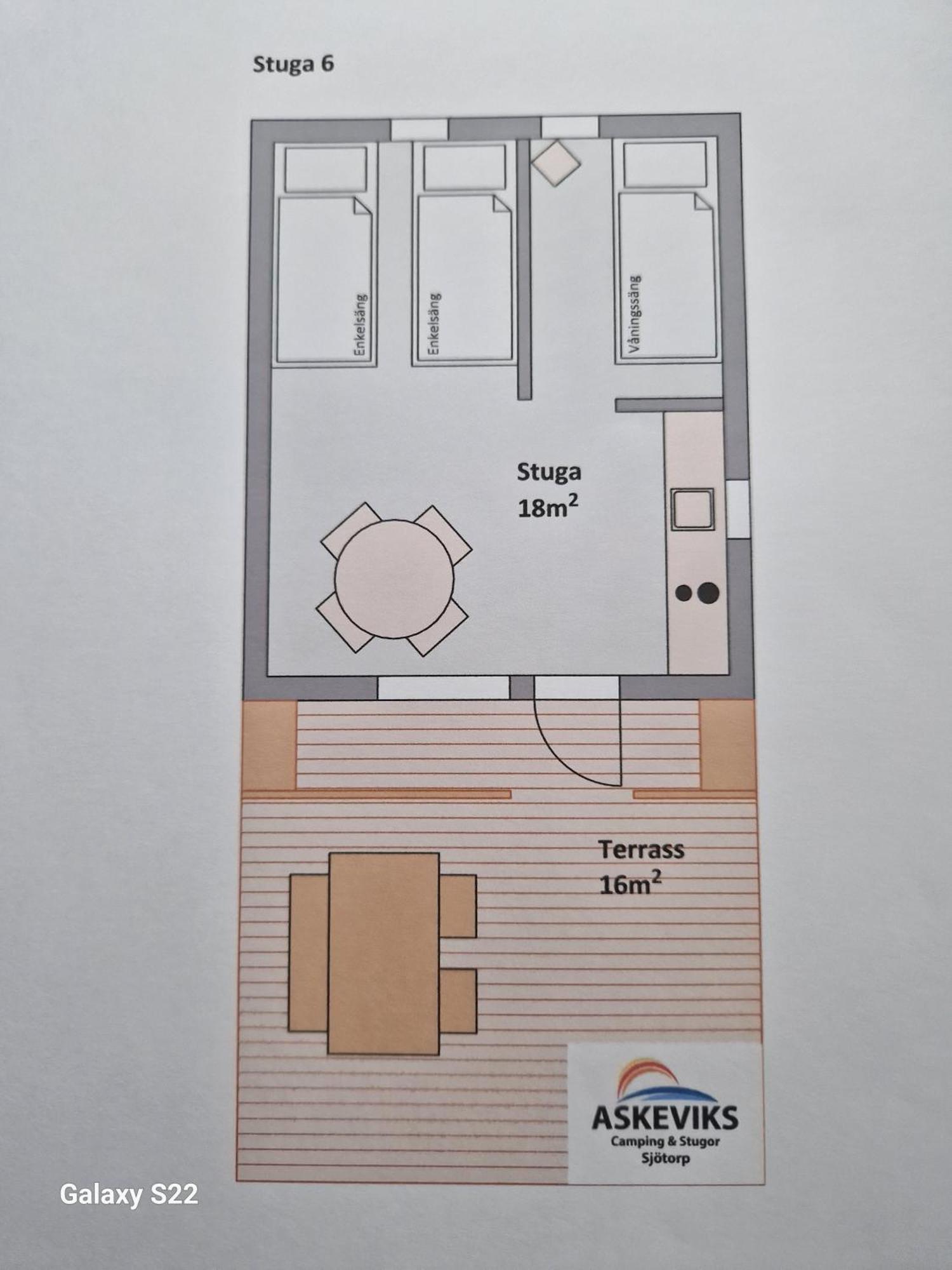Askeviks Camping & Stugor Sjotorp Exterior photo